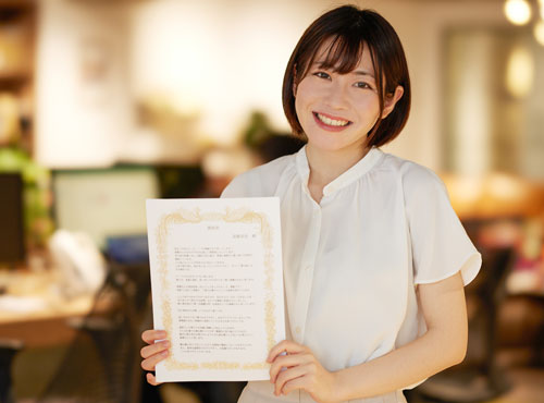 インタビュー写真